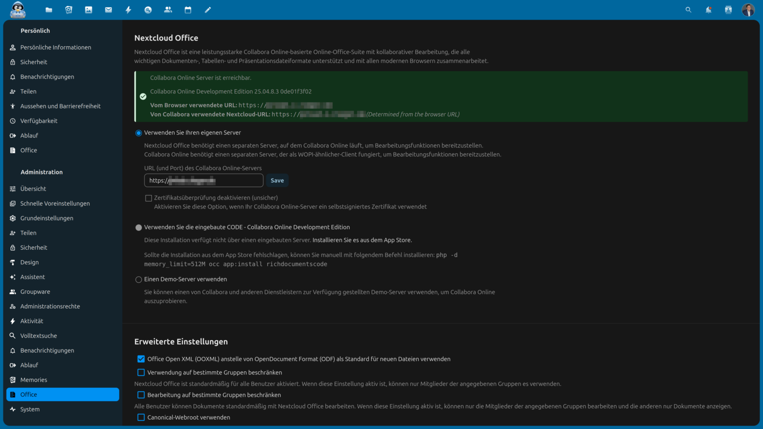 Nextcloud Office mit docker compose - Carsten Rieger